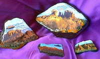 Sedona in Miniature rocks